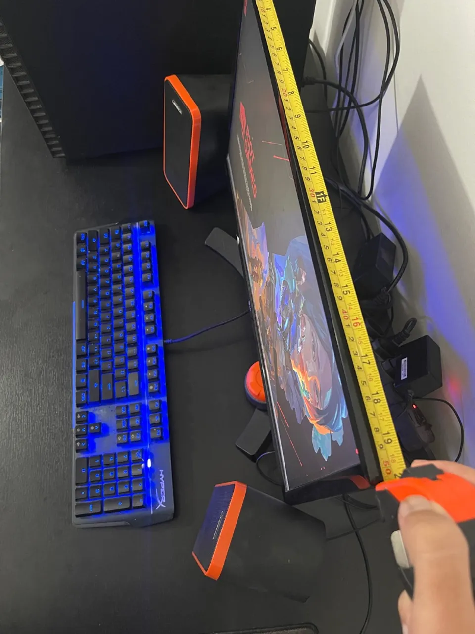 Computador Gamer com Monitor e Periféricos