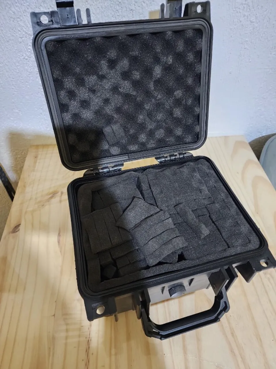 Case Para Equipamentos Câmeras, Microfones, Drones Preto