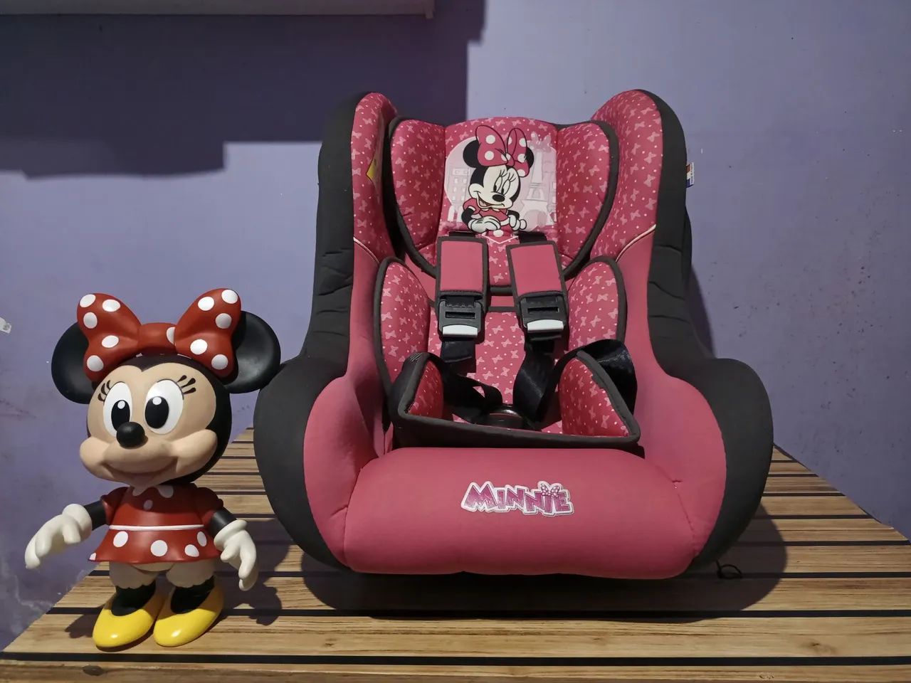 Cadeirinha de carro infantil Minnie - Foto 2