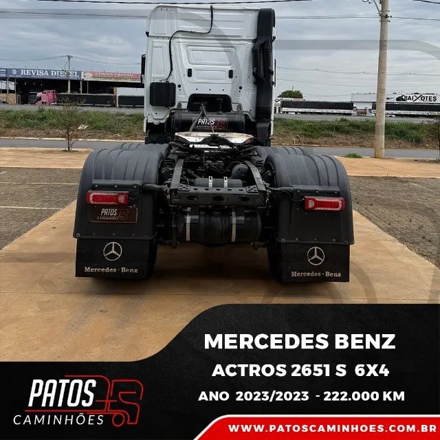 Cavalo Mecanico Mercedes Benz Actros 2651 s 6x4 2023/2023 - Foto 12