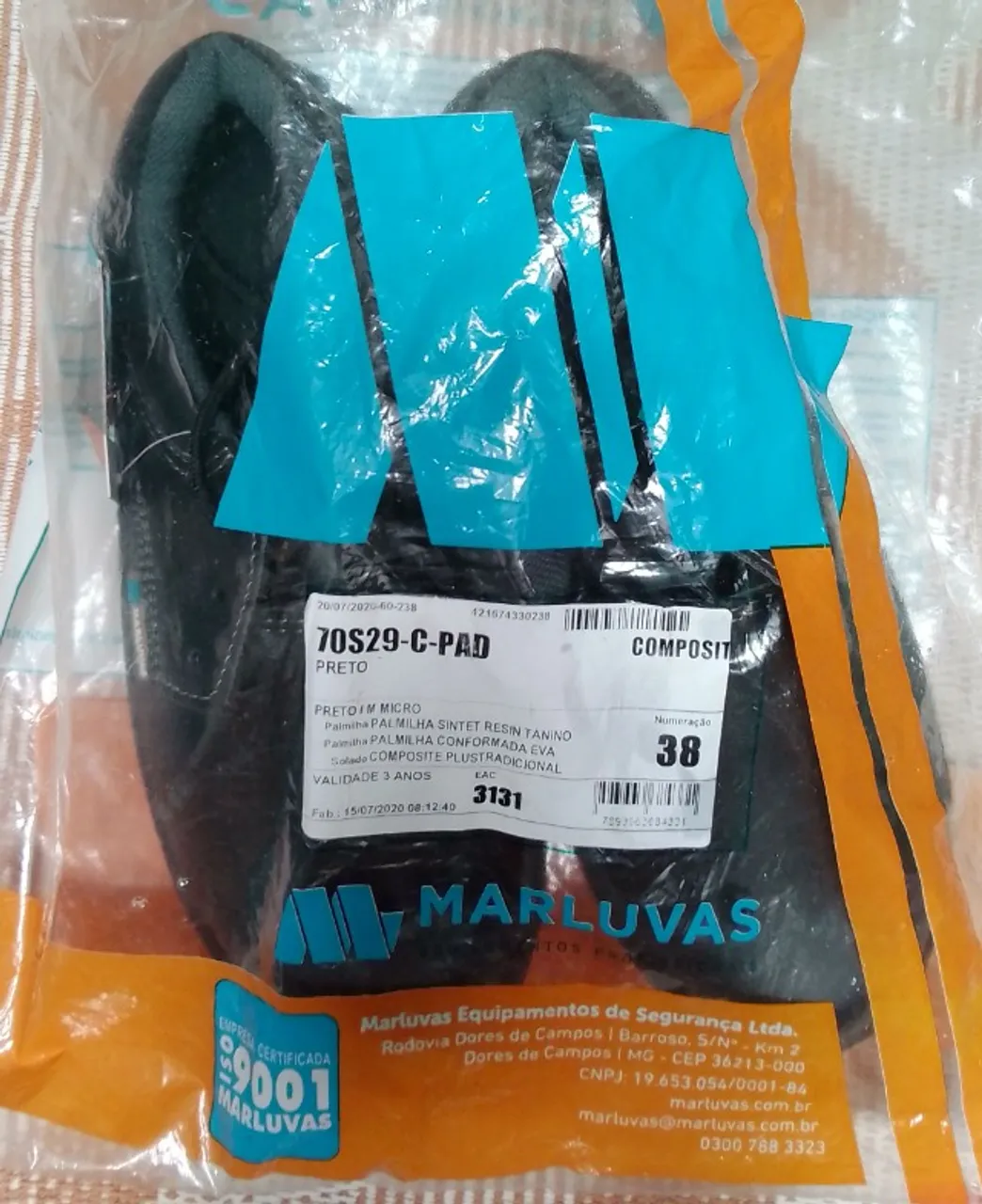 Sapato de segurança