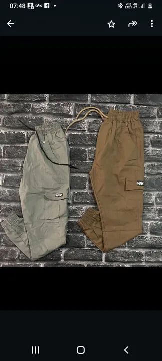 Calças Cargo Masculinas - Novo
