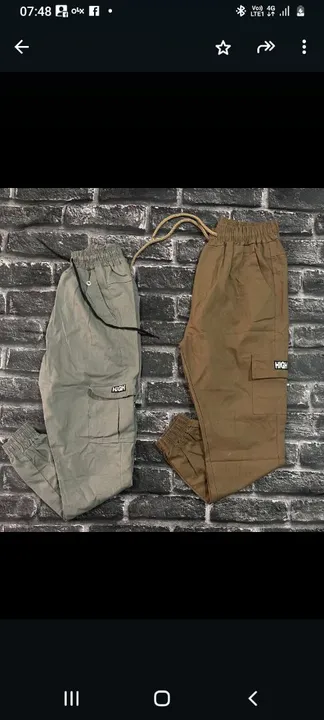 Calças Cargo Masculinas - Novo