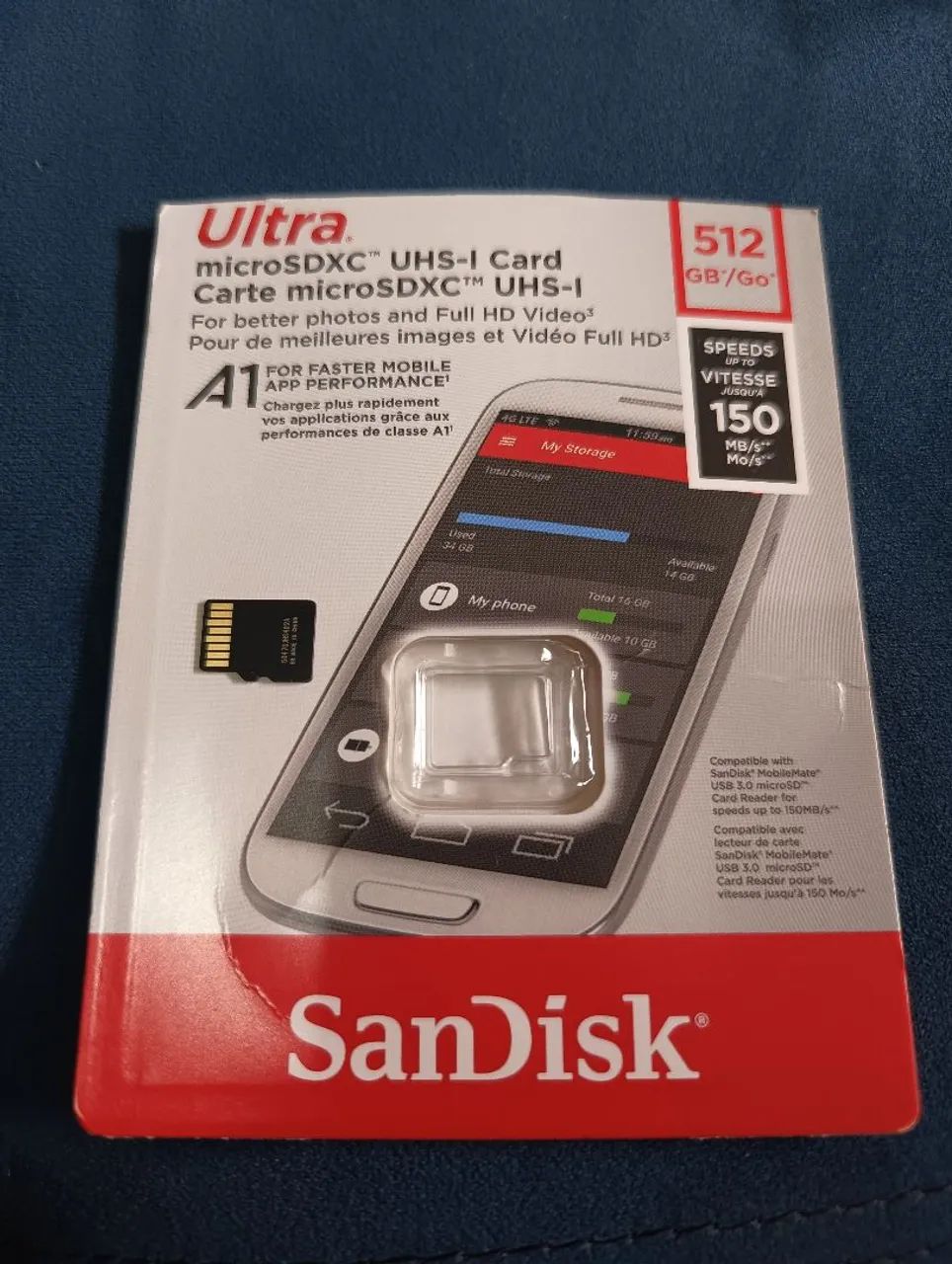 Micro SD San Disc 512 GB classe 10 - Foto 2