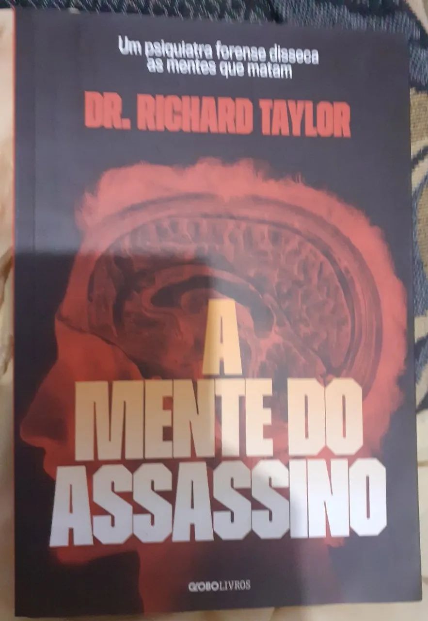 Livro A MENTE DO ASSASSINO 