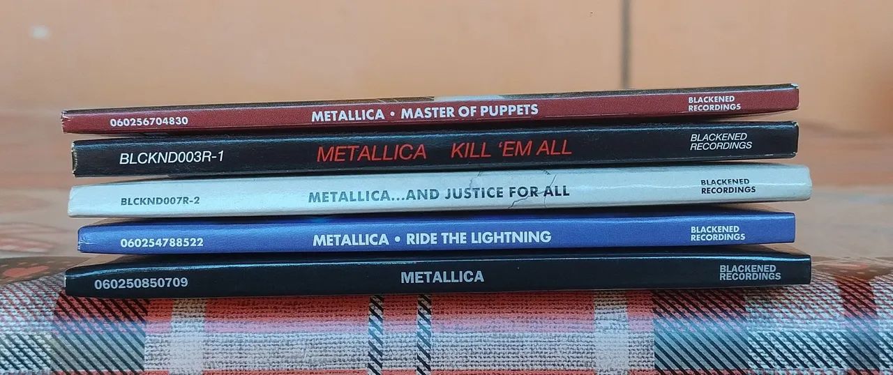 Metallica - Coleção CDs Digisleeve 83-91 - Foto 3