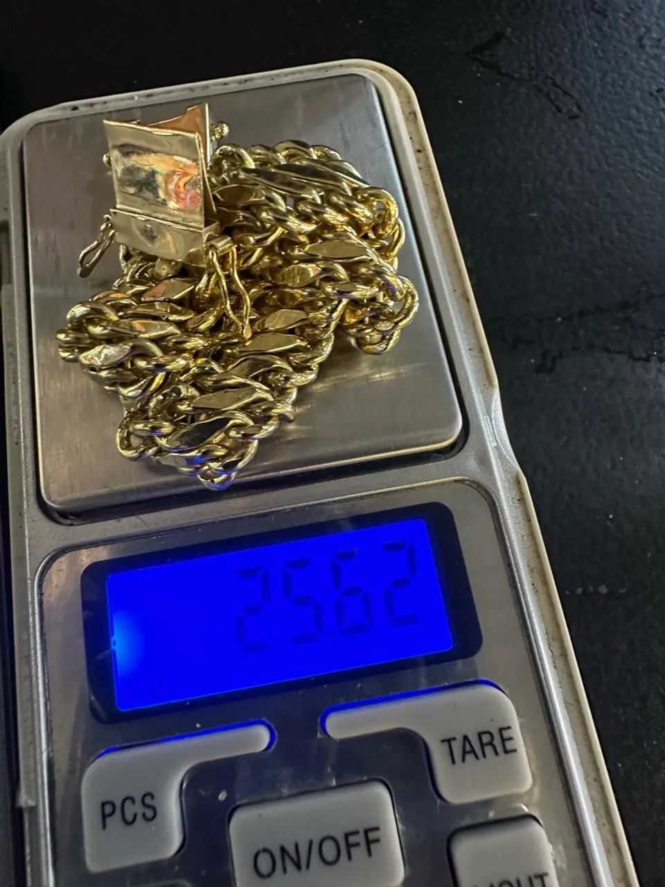    Pulseira de ouro 18k nova 25.62g certificado garantia loja física  - Foto 4