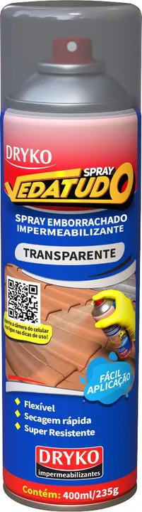 Spray incolor impermeabilizante, 400 ml, vedatudo DRYKO