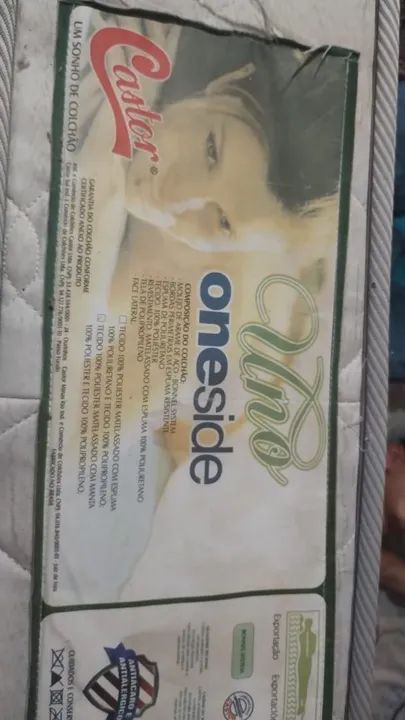 Colchão de solteiro box de mola 