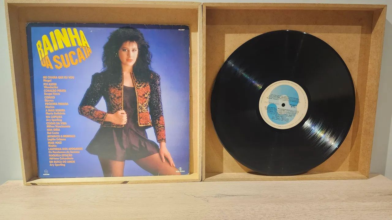 LOTE 3 LPS RAINHA DA SUCATA - disco de vinil 1990 - Foto 3
