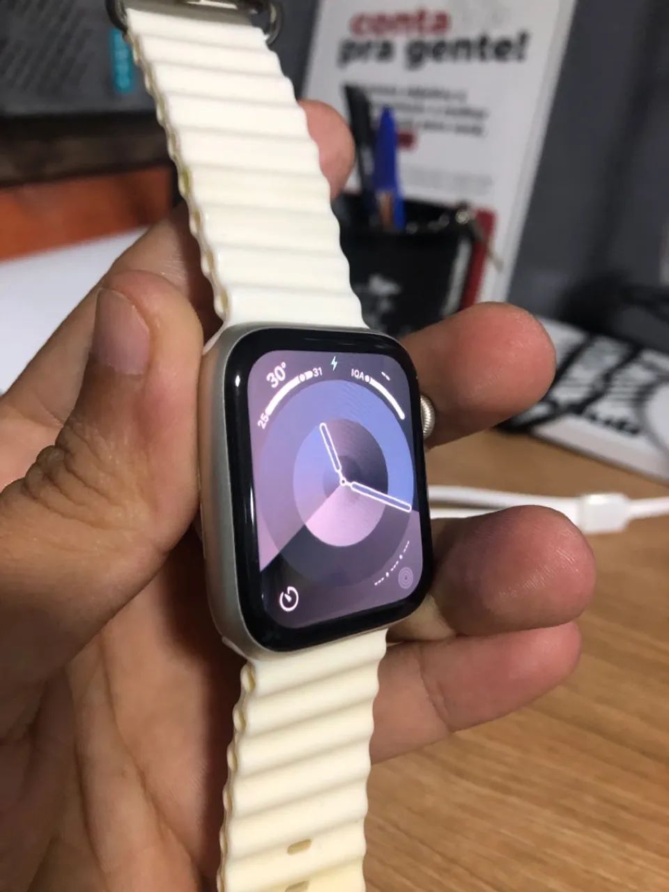 Apple Watch SE 2 Geração- Saúde da Bateria 100% - Foto 4
