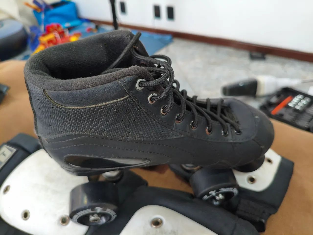Patins traxard 37 com proteção traxard - Foto 4