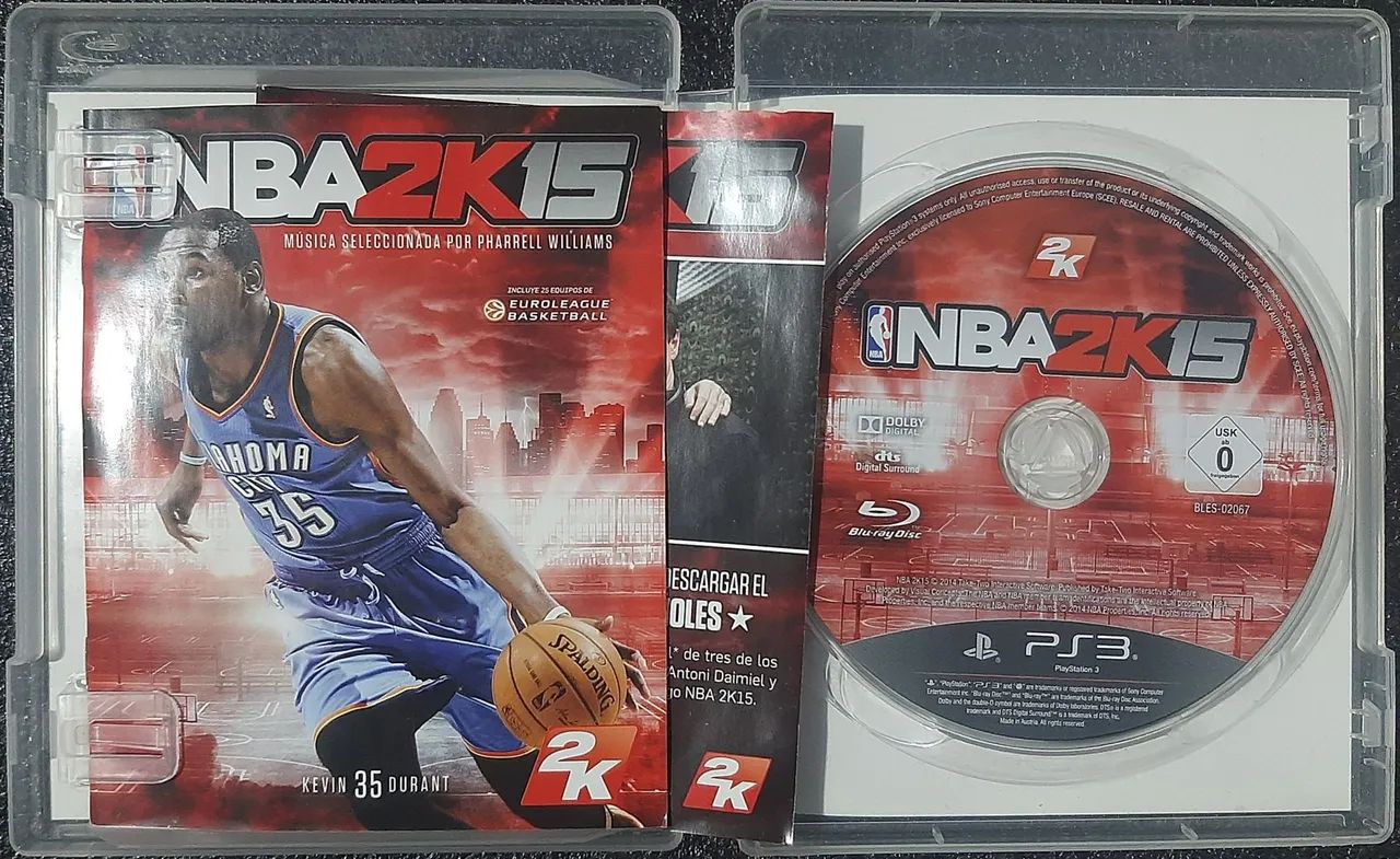 Nba 2k15 ps3 semi-novo - Foto 2