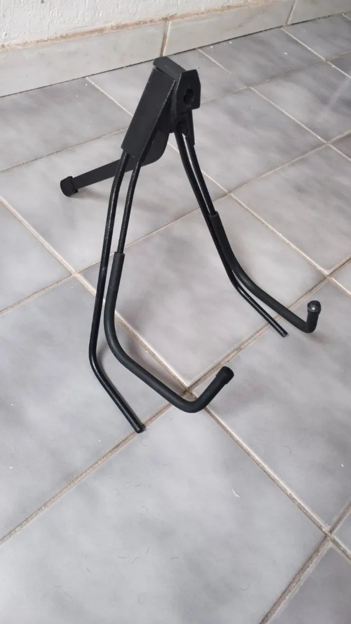 Suporte em metal violão guitarra - dobravel, música, guará, instrumento musical infantil