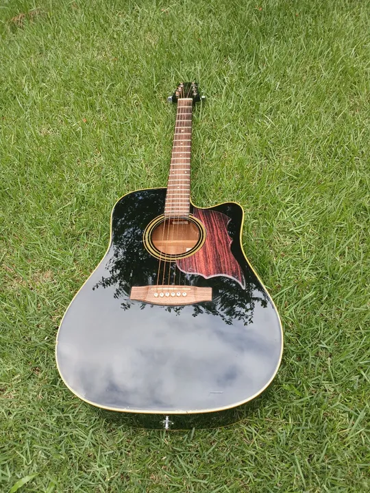 VENDO/TROCO VIOLÃO TAKAMIINE MODELO EG321C