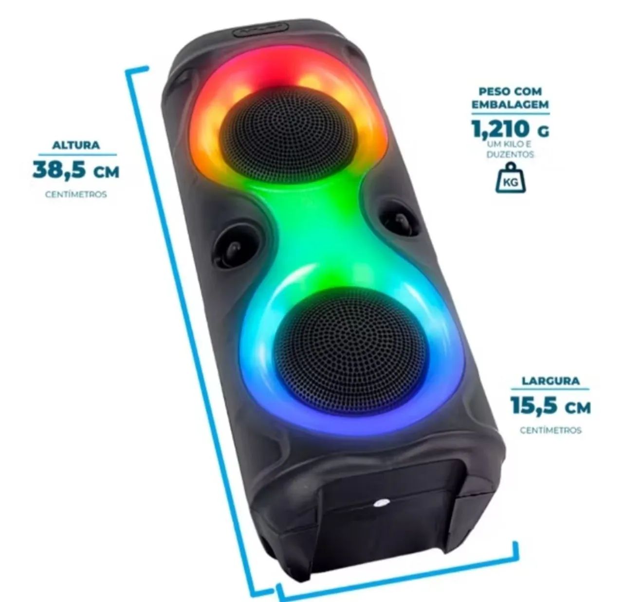 Caixa de som Bluetooth  - Foto 3