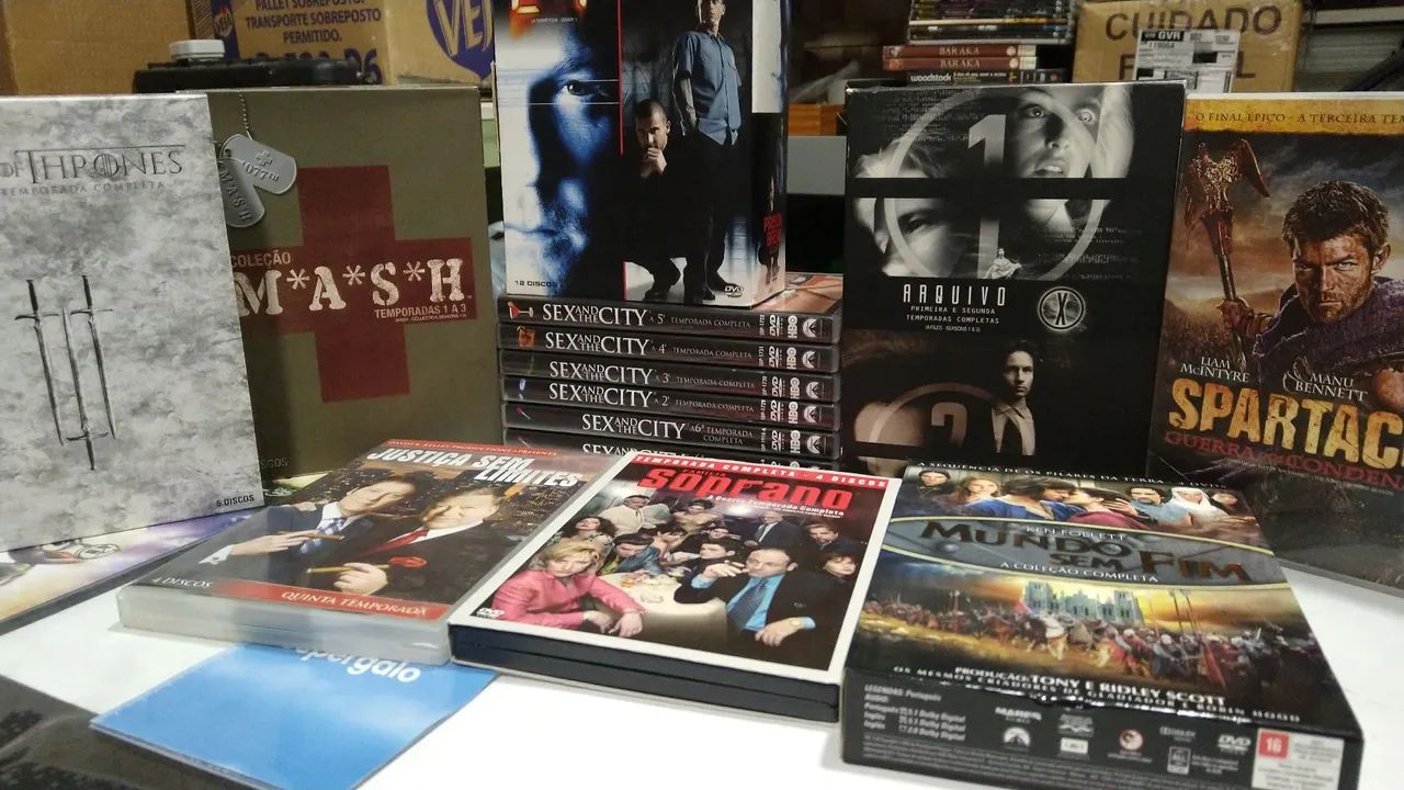 Dvds originais Temporadas  