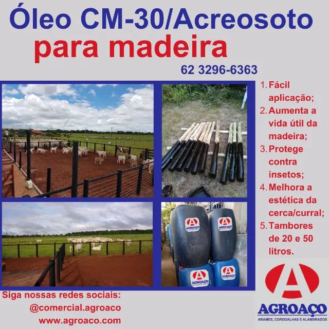 CM-30 / Acreosoto para madeira