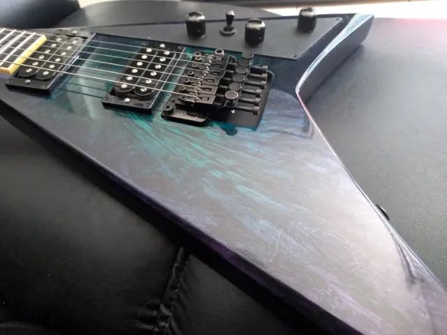 Jackson Rhoads RR1 Eerie Dess Swirl 1995 (USA) ñ Gibson Charvel Fender ESP BC Rich Ibanez - Foto 2