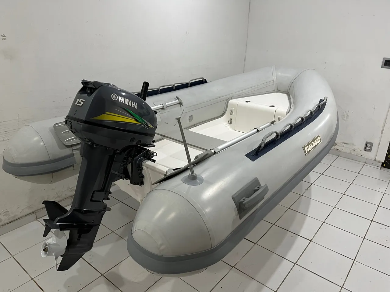 Bote Inflável Flexboat SR 10 LX Prata