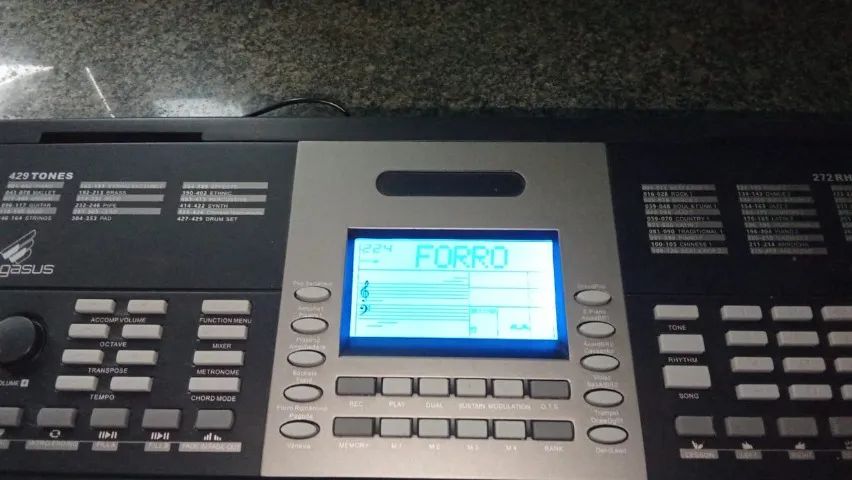 Teclado Pagasus P222 Semi novo + Nota Fiscal  - Foto 3