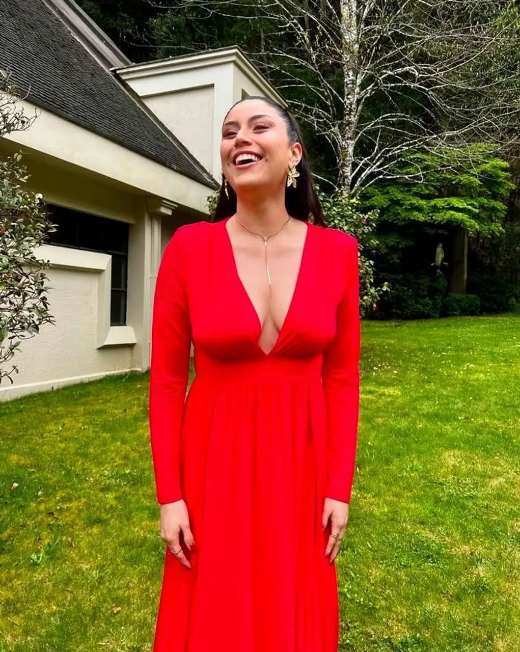 Vestido longo Vermelho  - Foto 4