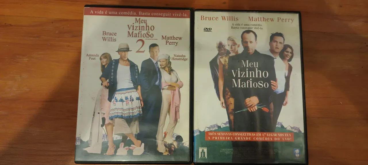DVD Meu Vizinho Mafioso 1 e 2