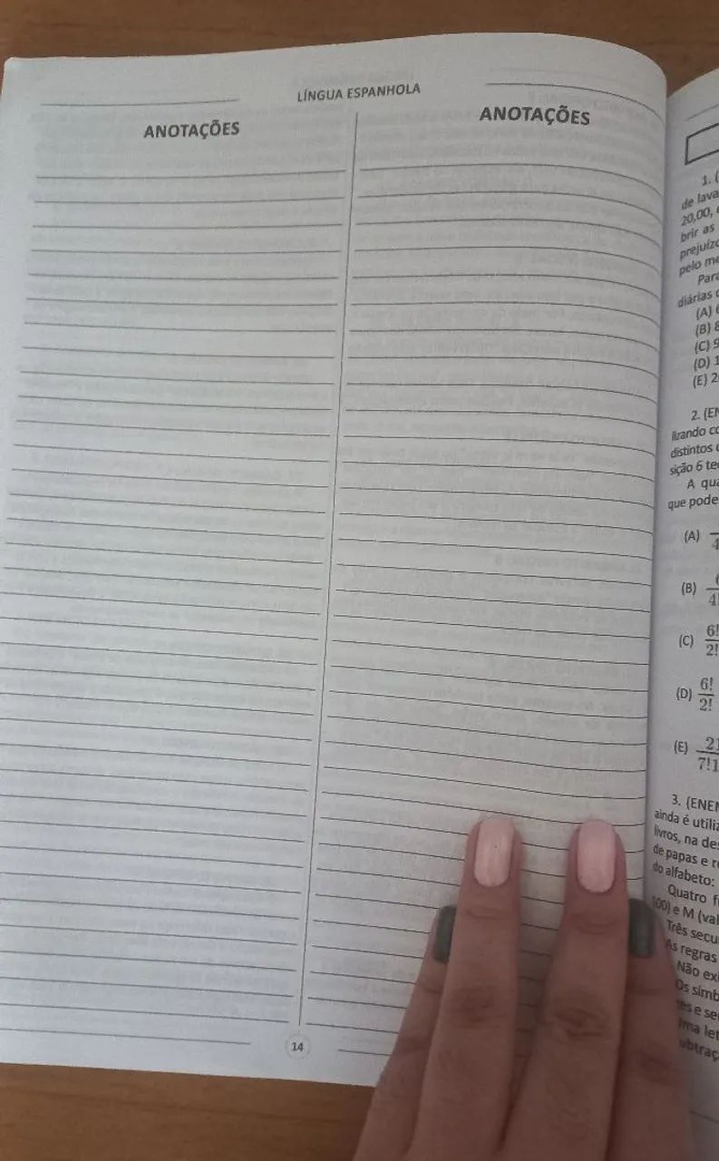 Livro 400 Questões ENEM com GABARITO comentado - Foto 3