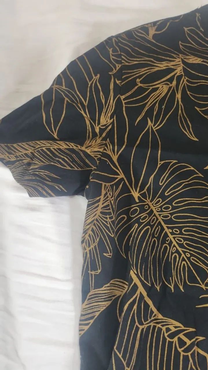 Camisa Preta/Dourado  - Foto 3