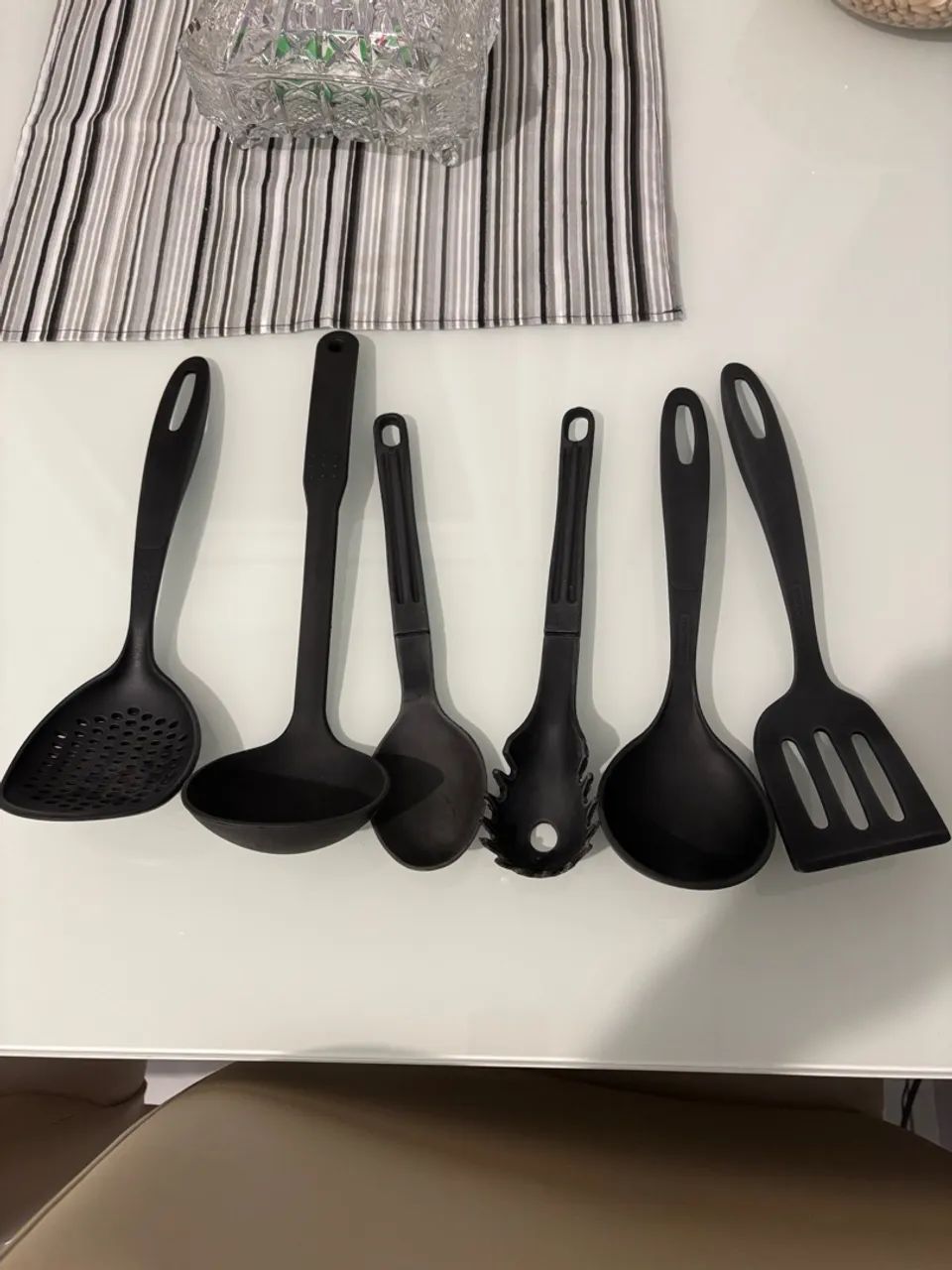 Conjunto de Utensílios de Cozinha em Silicone