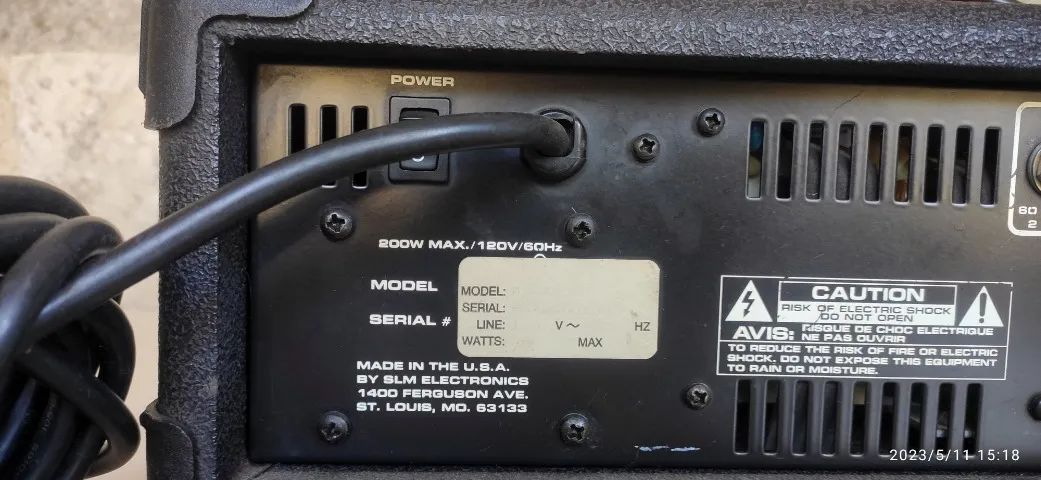 Cabeçote amplificador CRATE americano. - Foto 3