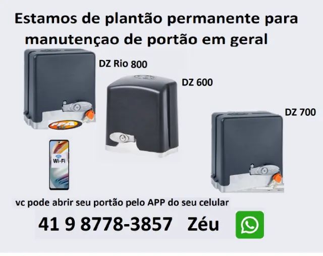  Kit Motor de portão eletrônico  
