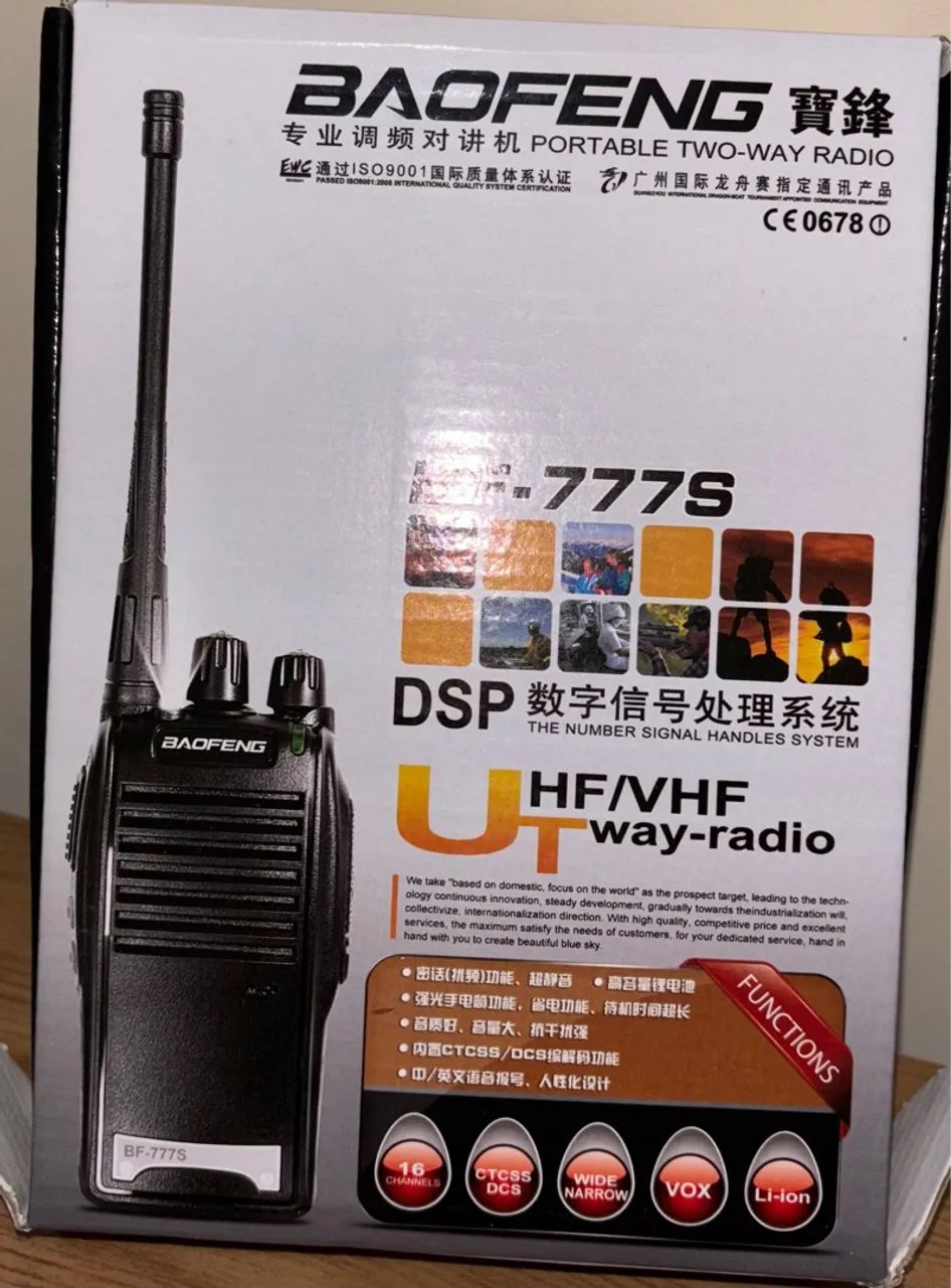RÁDIO HT BF 777S
