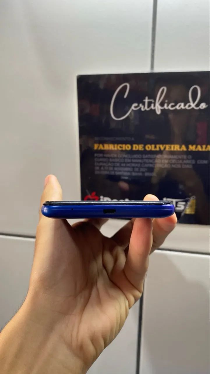 Moto G8 Power lite 64GB 4 de ram - Foto 4