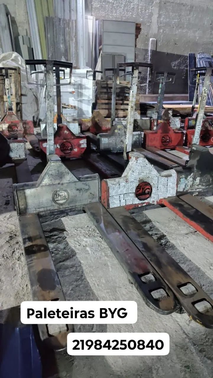 Paleteiras BYG - Parcelamento