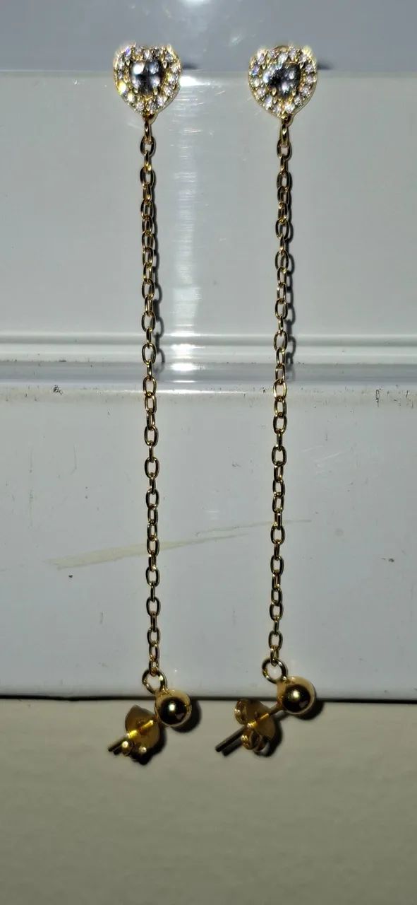 Brinco Ear Line Dourado - Foto 5
