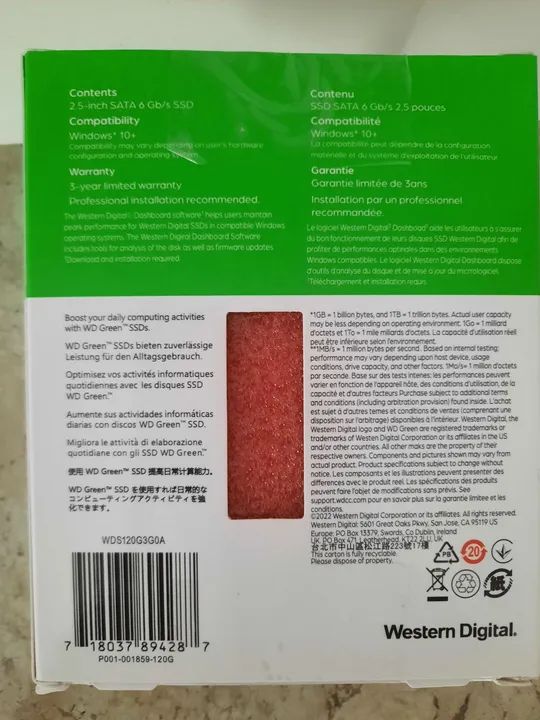 SSD WD Green 120GB SATA - Foto 2