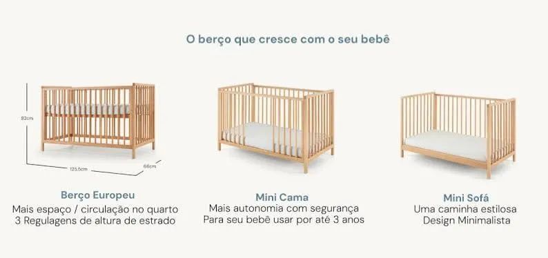 Oportunidade Berço tulipa baby Denver com colchão e lençol excelente estado - Foto 5