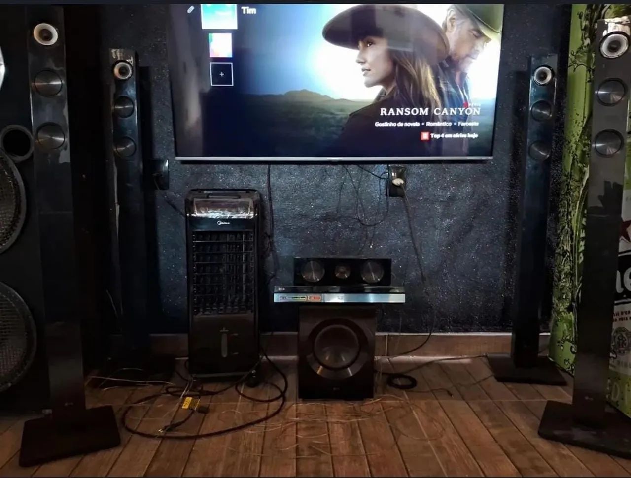 Home theater LG 3D com blu-ray " semi novo - Foto 2