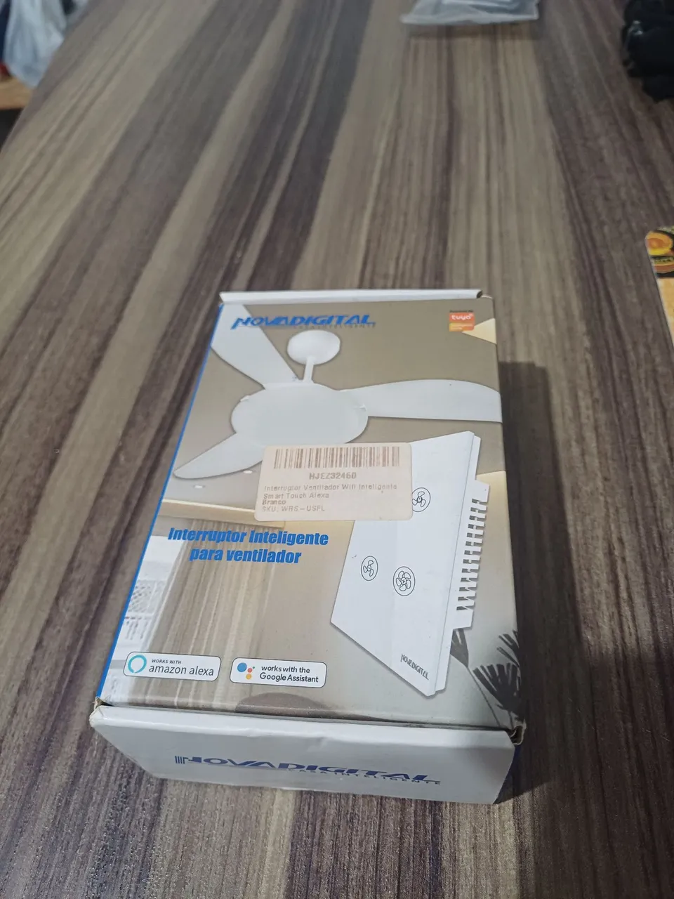 Interruptor Inteligente para Ventilador - Compatível Alexa e Google
