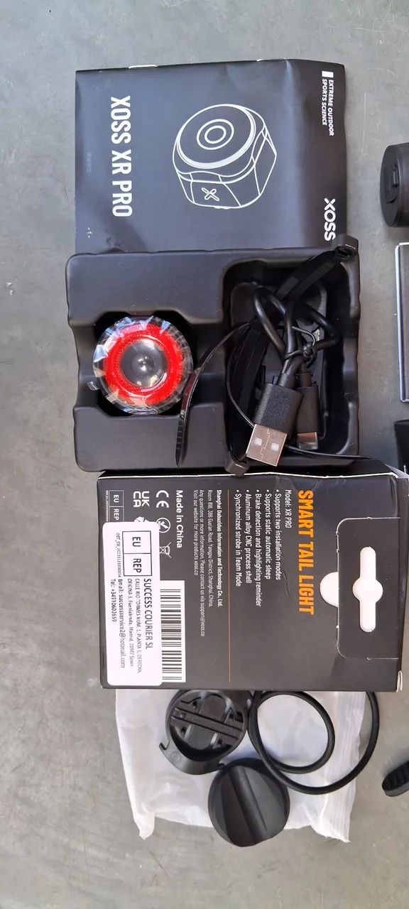 LUZ TRASEIRA BIKE XOSS XR PRO Brake Taillight - Foto 4