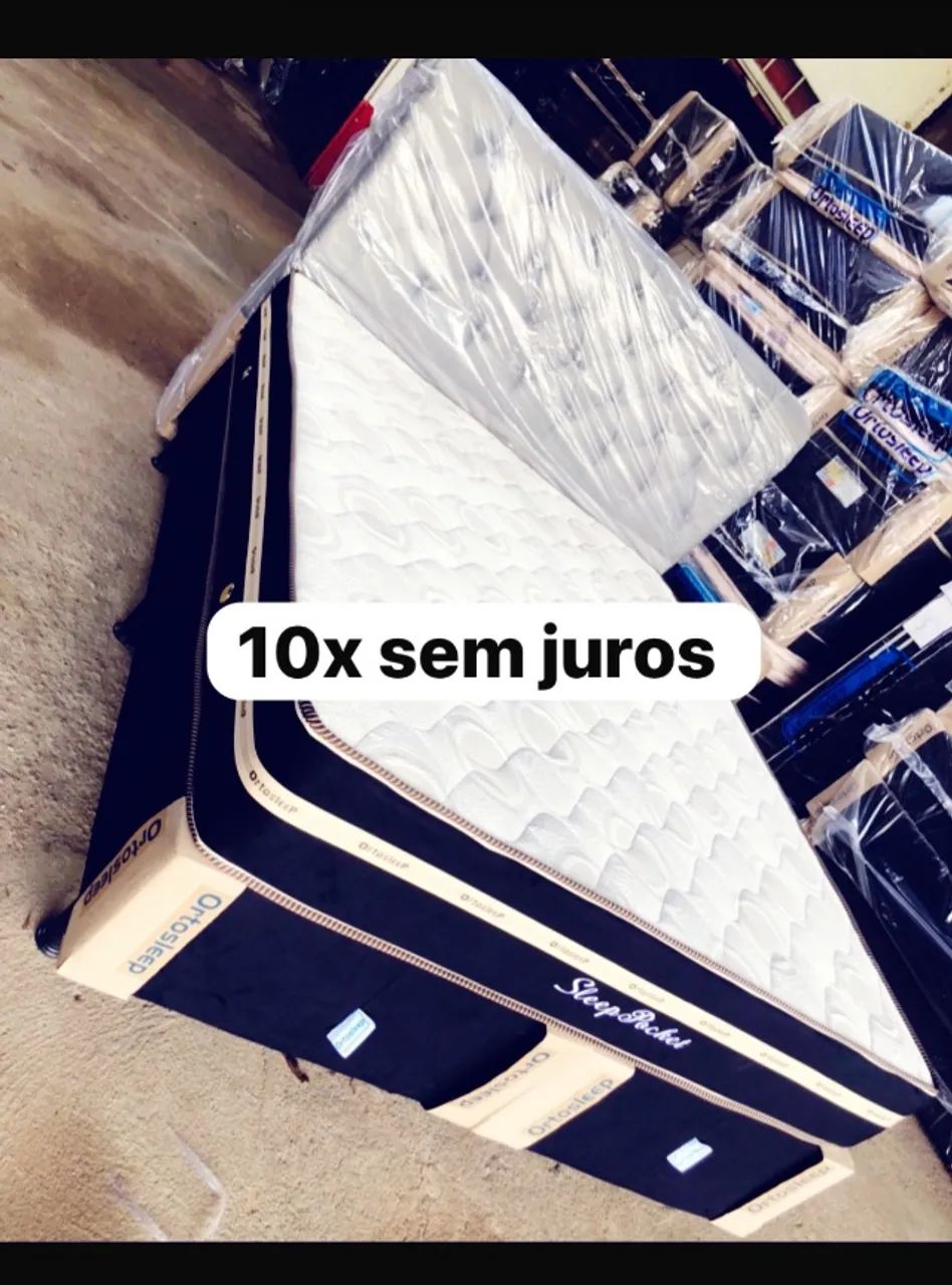 Cama box casal