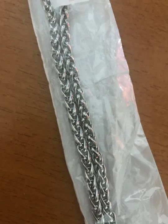 Cordão de corrente de aço inoxidável - Foto 2