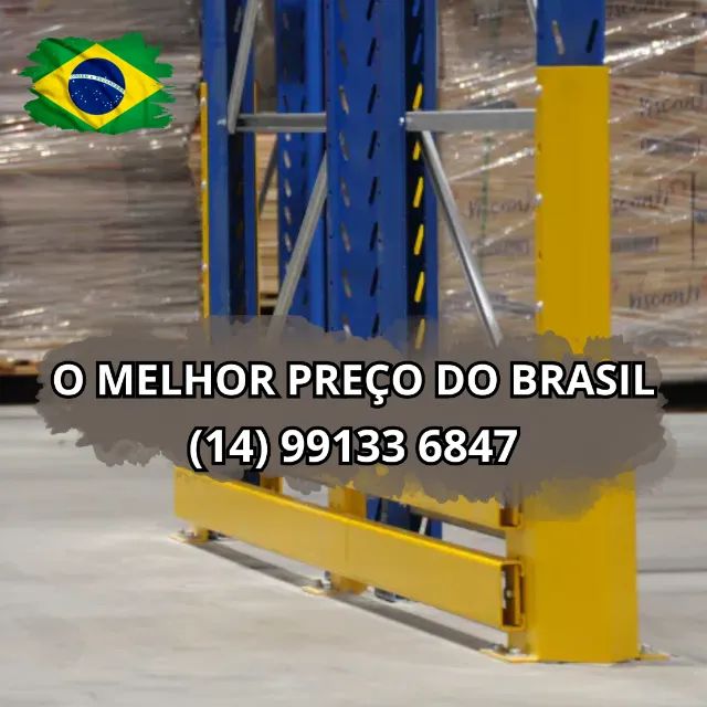 PORTA PALETE ESTRUTURA INDUSTRIAL