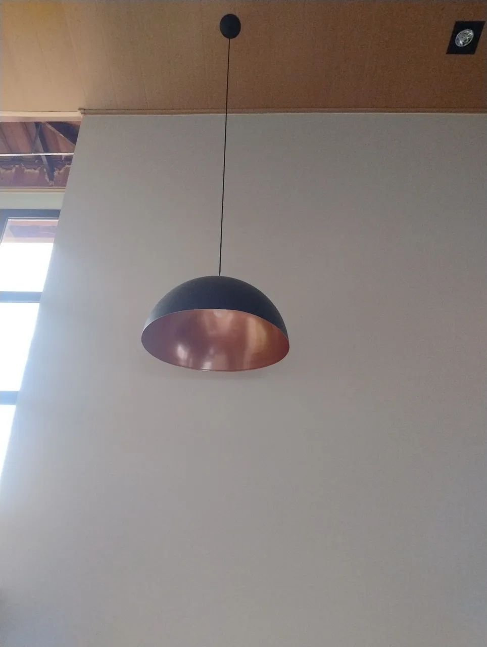 Luminária pendente meia Lua com cabo de 3 metros - Foto 4