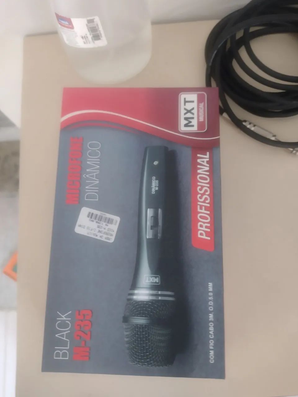 Microfone Dinâmico MXT M-235 Black