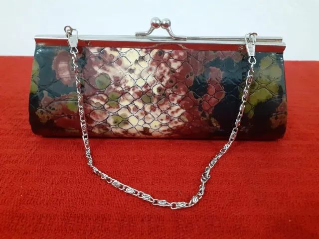 Bolsa de mão com fecho de metal - Foto 2