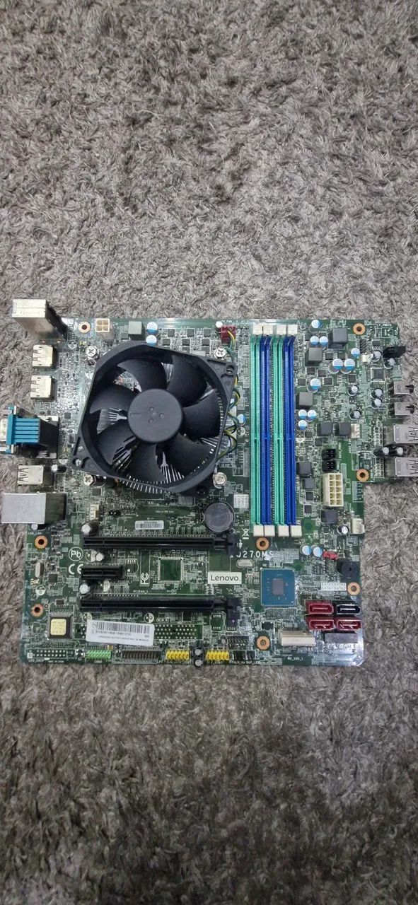 PLACA MAE LENOVO THINKCENTRE M910S + CPU COOLER - Foto 5