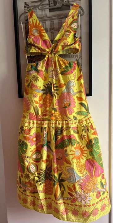 Vestido Farm tapeçaria  M - Foto 2