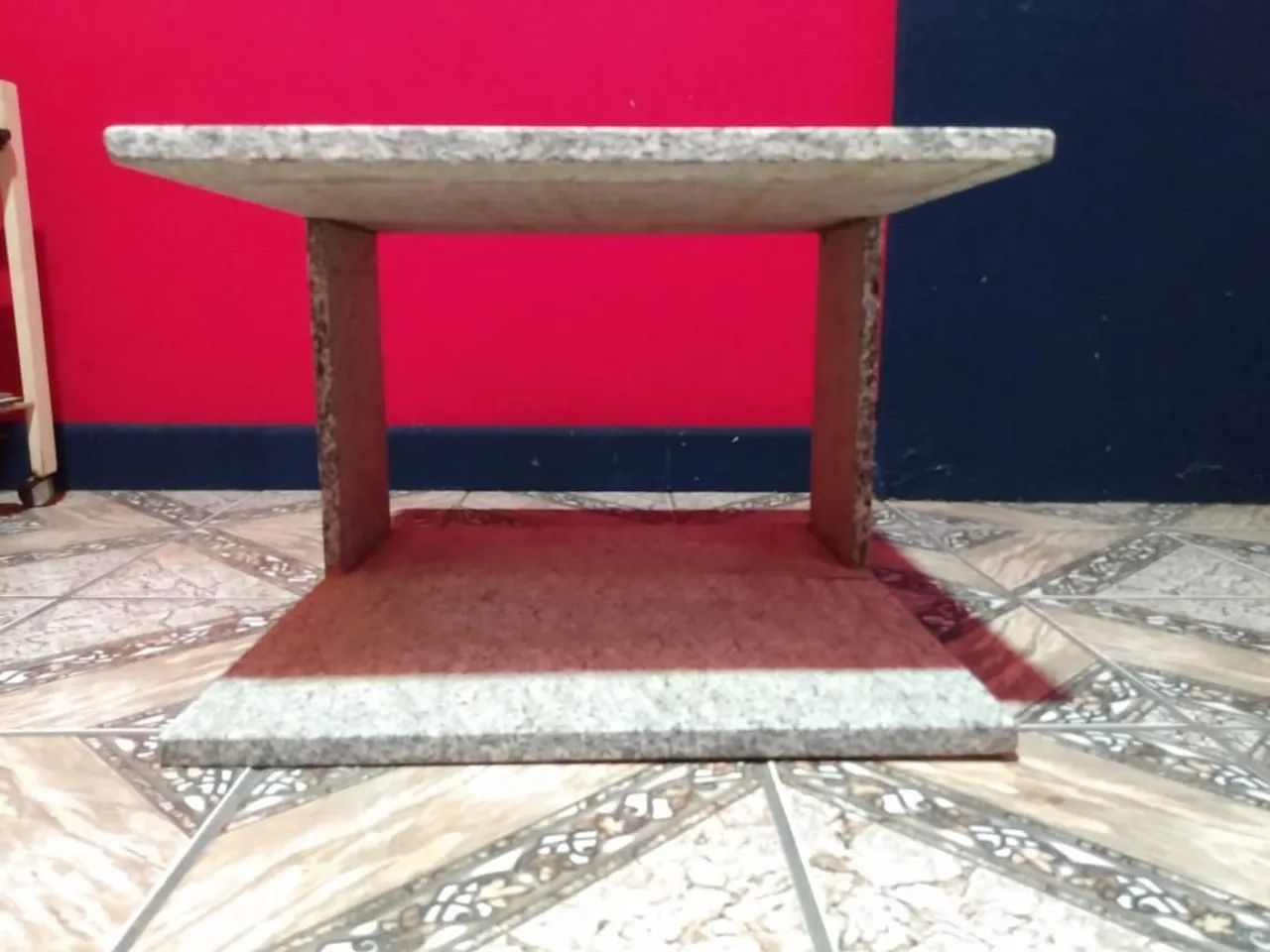 Caixonete de ar condicionado em granito